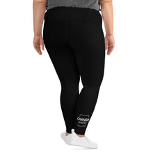Load image into Gallery viewer, #ChangeMaker - Plus Size Leggings (White)