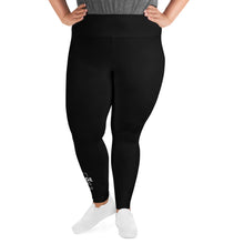 Load image into Gallery viewer, #ChangeMaker - Plus Size Leggings (White)