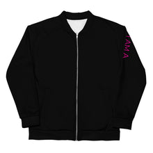 Load image into Gallery viewer, #ChangeMaker - Unisex Bomber Jacket (Pink)