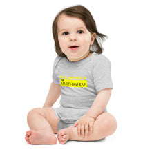 Load image into Gallery viewer, I'm A Member Of The Marthaverse - Baby short sleeve one piece (Yellow)