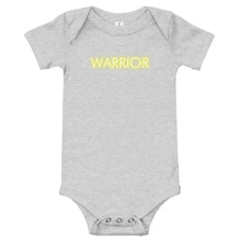 Load image into Gallery viewer, Warrior - Baby short sleeve one piece (Yellow)