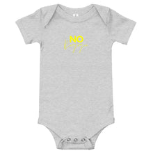 Load image into Gallery viewer, No Biggie - Baby short sleeve one piece (yellow)