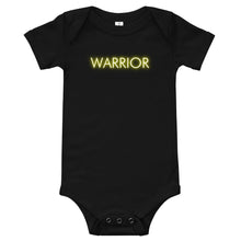 Load image into Gallery viewer, Warrior - Baby short sleeve one piece (Yellow)
