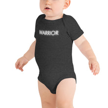 Load image into Gallery viewer, Warrior - Baby short sleeve one piece (White)
