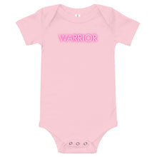 Load image into Gallery viewer, Warrior - Baby short sleeve one piece (Pink)