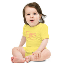 Load image into Gallery viewer, Perhaps You Were Born For Such A Time As This - Baby short sleeve one piece (pink)