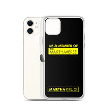 Load image into Gallery viewer, I'm A Member Of The Marthaverse - iPhone Case