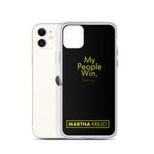 Load image into Gallery viewer, My People Win - iPhone Case