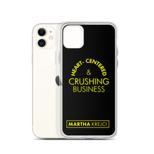 Load image into Gallery viewer, Heart Centered & Crushing Business - iPhone Case