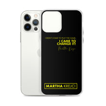 Load image into Gallery viewer, Didn't Come To Play The Game - iPhone Case