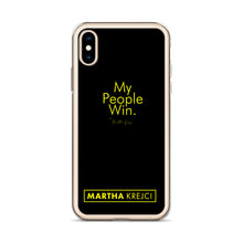 Load image into Gallery viewer, My People Win - iPhone Case