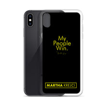 Load image into Gallery viewer, My People Win - iPhone Case