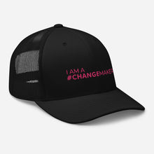 Load image into Gallery viewer, #ChangeMaker - Trucker Cap (Pink)