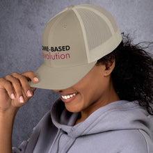 Load image into Gallery viewer, Home-Based Revolution - Trucker Cap (Black with Pink)
