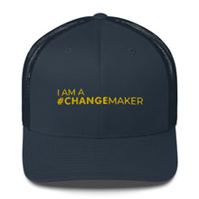 Load image into Gallery viewer, #ChangeMaker - Trucker Cap (Yellow)