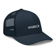 Load image into Gallery viewer, Warrior - Trucker Cap (White)