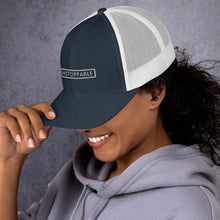 Load image into Gallery viewer, Unstoppable - Trucker Cap (White)