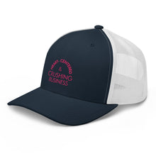 Load image into Gallery viewer, Heart Centered & Crushing Business - Trucker Cap (Pink)