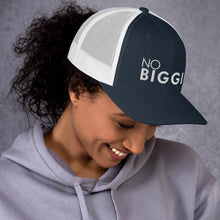 Load image into Gallery viewer, No Biggie - Trucker Cap (White)