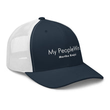 Load image into Gallery viewer, My People Win - Trucker Cap (White)