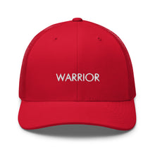 Load image into Gallery viewer, Warrior - Trucker Cap (White)