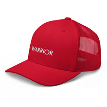 Load image into Gallery viewer, Warrior - Trucker Cap (White)