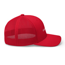 Load image into Gallery viewer, I don't do fluff - Trucker Cap (White)