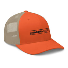 Load image into Gallery viewer, Martha Krejci - Trucker Cap (Black)