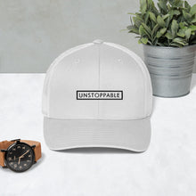 Load image into Gallery viewer, Unstoppable - Trucker Cap (Black)