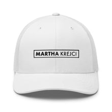 Load image into Gallery viewer, Martha Krejci - Trucker Cap (Black)