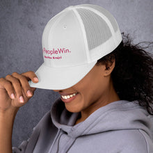 Load image into Gallery viewer, My People Win - Trucker Cap (Pink)