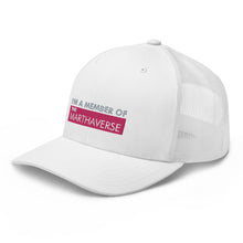 Load image into Gallery viewer, I'm A Member Of The Marthaverse - Trucker Cap (Pink)