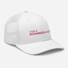 Load image into Gallery viewer, #ChangeMaker - Trucker Cap (Pink)