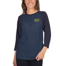 Load image into Gallery viewer, Martha Krejci - 3/4 sleeve raglan shirt (Yellow)