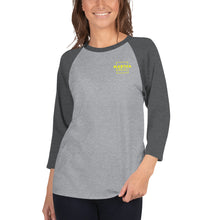 Load image into Gallery viewer, Martha Krejci - 3/4 sleeve raglan shirt (Yellow)