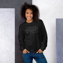 Load image into Gallery viewer, I Have Placed Before You An Open Door - Unisex Sweatshirt (White)
