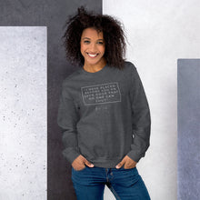 Load image into Gallery viewer, I Have Placed Before You An Open Door - Unisex Sweatshirt (White)