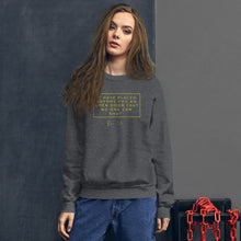Load image into Gallery viewer, I Have Placed Before You An Open Door - Unisex Sweatshirt (Yellow)