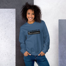 Load image into Gallery viewer, I'm A Member Of The Marthaverse - Unisex Sweatshirt (Black)