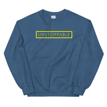 Load image into Gallery viewer, Unstoppable - Unisex Sweatshirt (Yellow)