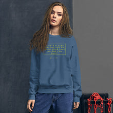 Load image into Gallery viewer, I Have Placed Before You An Open Door - Unisex Sweatshirt (Yellow)