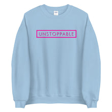 Load image into Gallery viewer, Unstoppable - Unisex Sweatshirt (Pink)