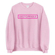 Load image into Gallery viewer, Unstoppable - Unisex Sweatshirt (Pink)