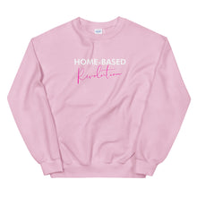 Load image into Gallery viewer, Home Based Revolution - Unisex Sweatshirt (Pink)