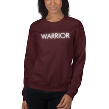 Load image into Gallery viewer, Warrior - Unisex Sweatshirt (White)
