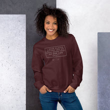 Load image into Gallery viewer, I Have Placed Before You An Open Door - Unisex Sweatshirt (White)