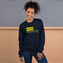 Load image into Gallery viewer, MOMPreneur - Unisex Sweatshirt (Yellow)