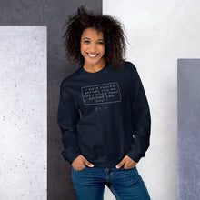 Load image into Gallery viewer, I Have Placed Before You An Open Door - Unisex Sweatshirt (White)