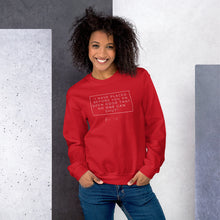 Load image into Gallery viewer, I Have Placed Before You An Open Door - Unisex Sweatshirt (White)
