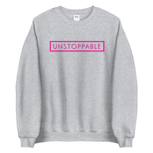 Load image into Gallery viewer, Unstoppable - Unisex Sweatshirt (Pink)